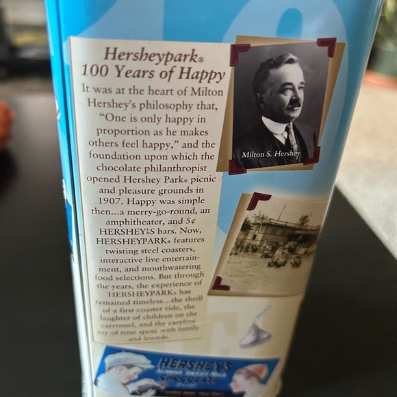 Hershey Kisses collectible rectangular tin 1907-2007 - Picture 7 of 9